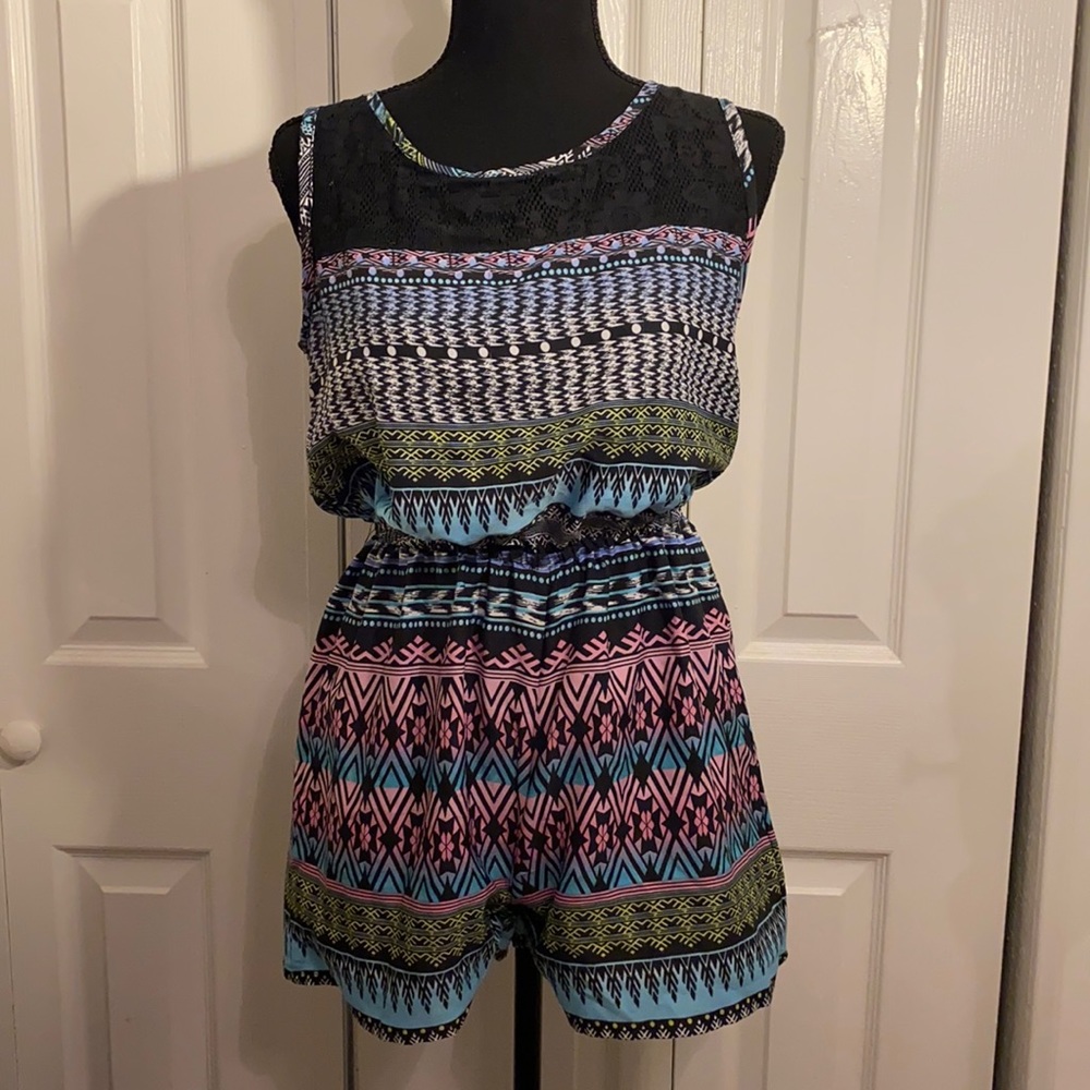 Juniors romper | small | tribal